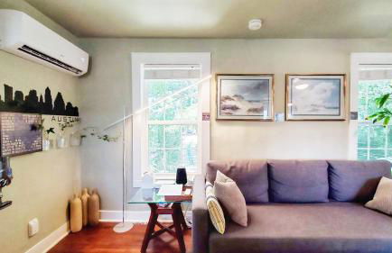 UT Moody Center Downtown Eco Pecan Tree House Free Wifi Parking Quiet Office - Foto 21