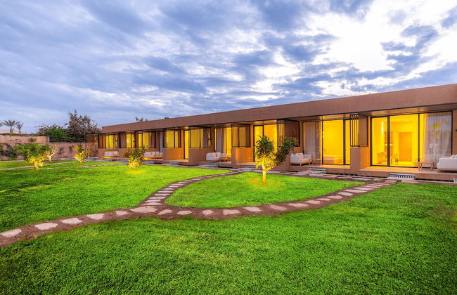 Villa Almaz Marrakech – Palais Exclusif avec Piscine, Spa et Sauna - Foto 5