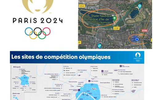 Appartement chaleureux proche Disney 44m2 pour 4 pers classé 3 étoiles - Foto 11