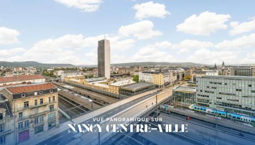 Magnifique appartement 6 personnes Gare de Nancy avec parking - Foto 4