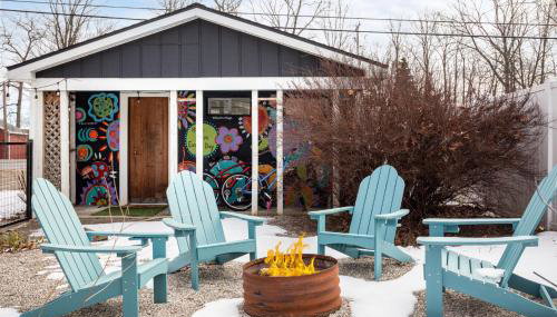 Elk Rapids Bungalow Garden Firepit AC - Foto 5