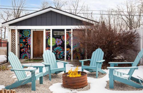 Elk Rapids Bungalow Garden Firepit AC - Foto 5