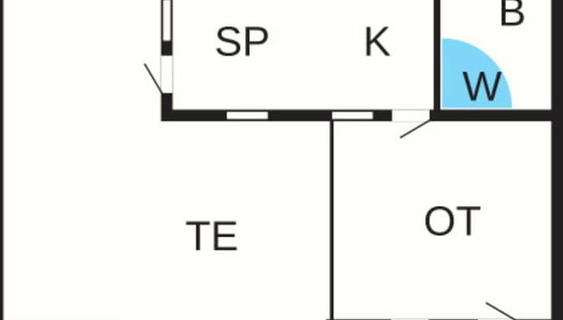 6 Person Holiday Home in Nysted-by Traum - Foto 2, Grundriss