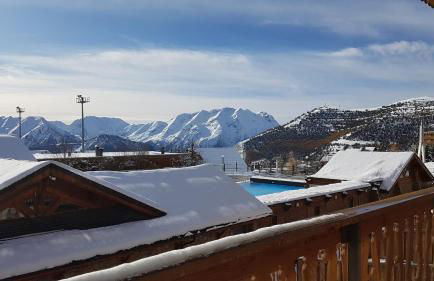 spot, exceptl 80 m2, centre Alpe d Huez, ski au pied, Ménandière, 8 pers, 3ch, 3sdb - Foto 13