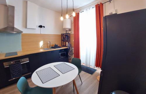 ArtKlein * T1 tout confort - Fibre -Halles Diderot - Foto 11