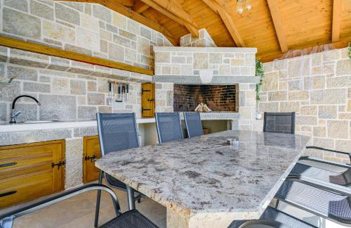 Luxury Stone villa with pool - Briševo - Foto 20