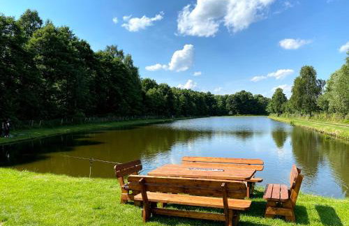 Dom w lesie przy stawach - Foto 56