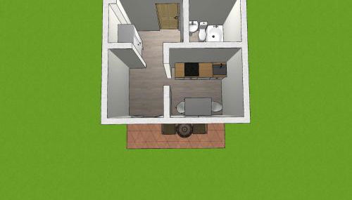 EMAS 1 Wohnung mit 2 Einzelbetten, Küche, WLAN, TV - Foto 5