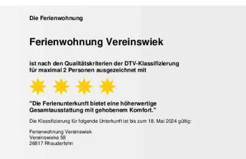 Ferienwohnung Vereinswiek 95137 - Foto 25
