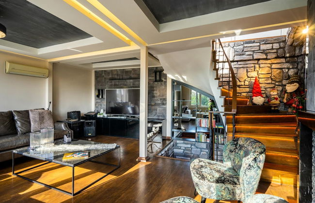 Bosphorus View Duplex w Terrace in Ortakoy - Foto 8