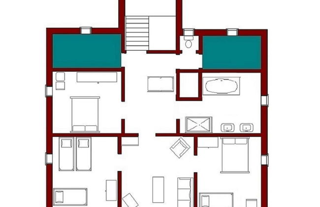 Gruppenhaus mit Sauna bis zu 18 Personen - Foto 18
