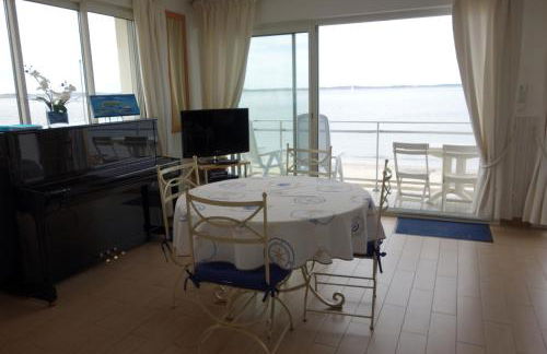 Appartement ARCACHON Perreire Premiere ligne les pieds dans l eau vue magnifique sur le bassin - Foto 2