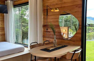 Chalés incríveis com banheira de hidromassagem e vista encantadora - Photo 134