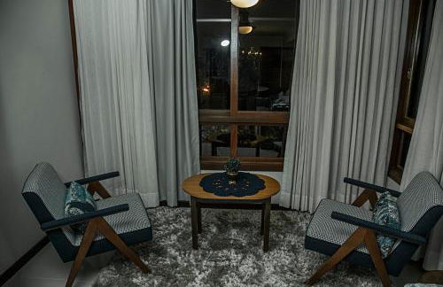 Apto com lareira, ar quente frio a 800m do centro - Foto 38