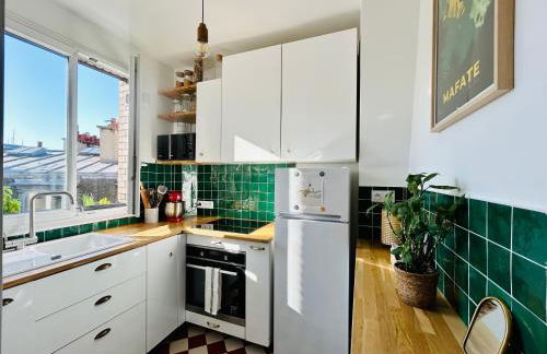 Paris rooftop retreat with sunny balcony - Foto 3