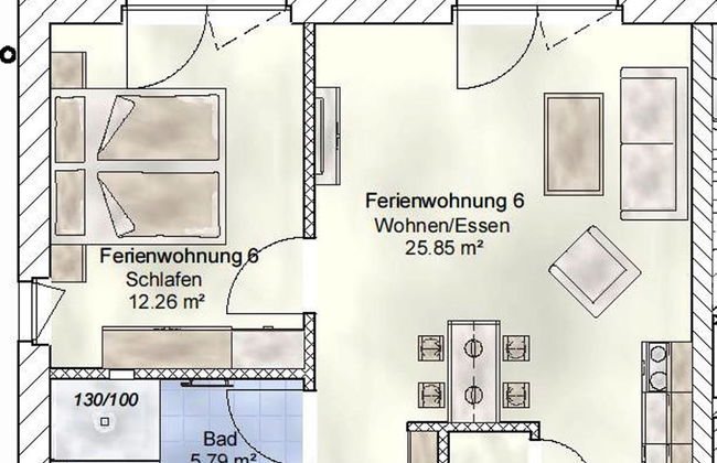 Sporthotel Neuruppin - Apartmenthaus mit Ferienwohnungen - Photo 10