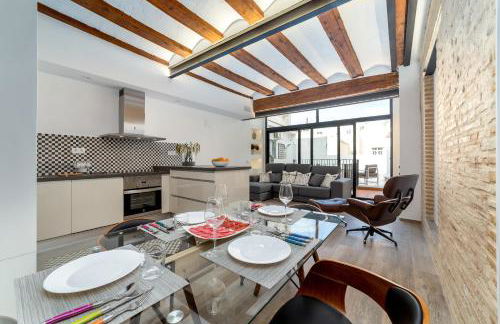 FLORIT FLATS - CENTER Luxurious 1BR 1BA Terrace WI-FI AC - Photo 2