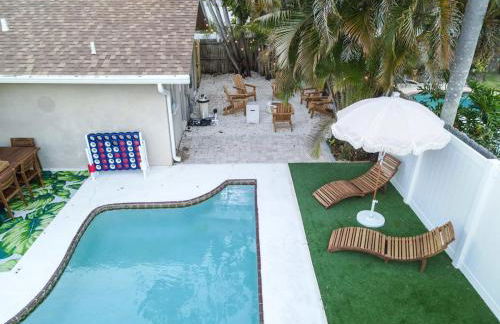 Heated Pool Mini Golf Game Room Fire Pit - Foto 35