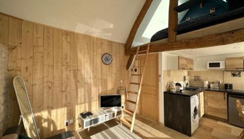 La chapelle de Monet - logis Eglantine - Foto 2, stove, toaster, minibar