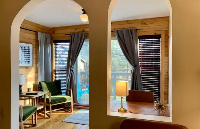 Back House Twin Cabin Ii-hot Tub Fireplace Hiking Retreat - Foto 10