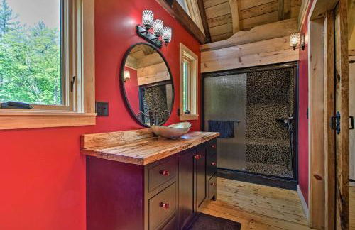 Red Sweetheart Barn Studio with Mtn and River Views! - Foto 19