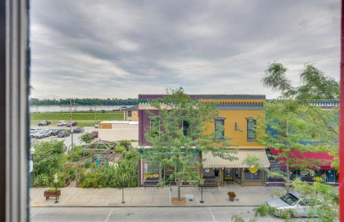 Jacuzzi Tub and Full Kitchen Dowtown Hannibal Loft - Foto 4