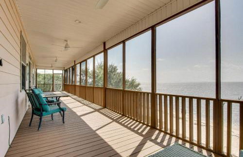 Private Beach and Views! Stilted Ocean Springs Home - Foto 25