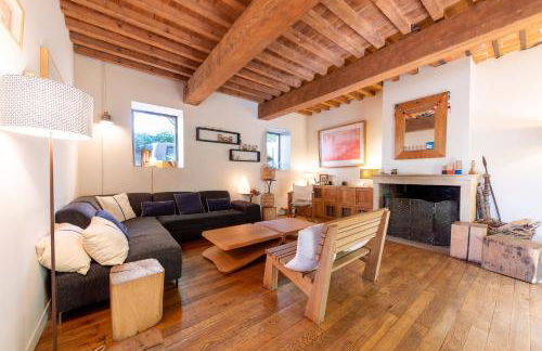 Maison La Grange - Piscine et Charme ancien - Tassin proche Lyon - Foto 4