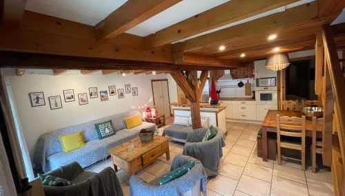 Le CHAL HEUREUX bel appartement dans vieille ferme de montagne rénovée - Foto 4