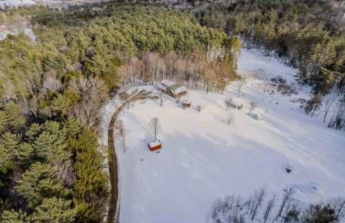 Log Cabin Fireplace Upper Valley - Wooded Chalet - Foto 35