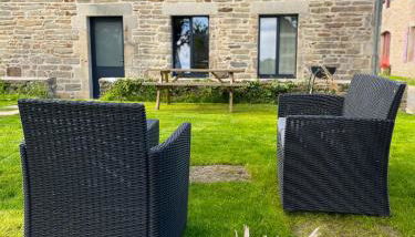 Maison bretonne typique plage des oiseaux à Fouesnant Beg Meil - Foto 2, Garden, Garden view