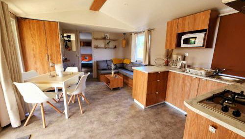 MOBIL-HOME JASMIN 04 à 06 places - Foto 2, stove, toaster