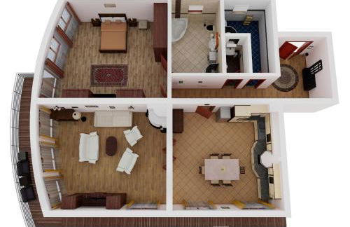 Parkresidenz Maria - 160 m2 - Whirlpool - Terrasse - Exklusiv am Goethepark - Foto 6