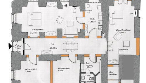 Wohnen in ehemaligen Kloster - Foto 4