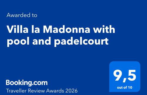 Villa la Madonna with pool and padelcourt - Foto 44