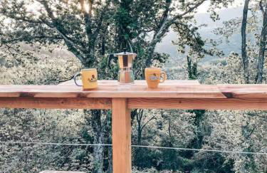 Tiny house Murato - Terrace on stilts - Nature - Foto 12