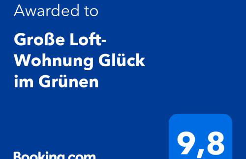 Große Loft- Wohnung Glück im Grünen - Foto 2