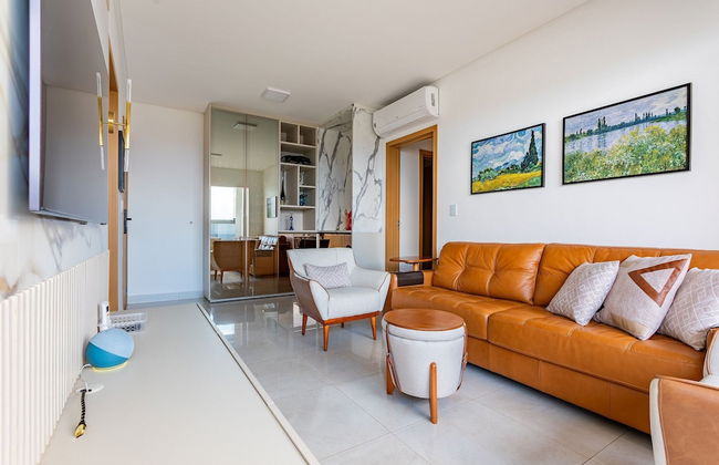 Apto Moderno com Vista Fantástica do Flamboyant - Foto 26