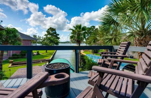 Waterfront Lake Conroe Home with Pool Access! - Foto 22