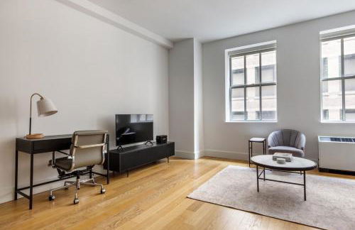 FiDi jr 1br w game room resident-only bar NYC-1336 - Foto 2