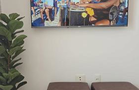 Frente ao Mar Guarapari Enseada Azul - Área Garden Churrasqueira Privativa, Ar condicionado e 02 vagas de garagem - Foto 45