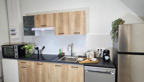 Au fil de l'eau - Meublé Tourisme 3 étoiles, Balcon, Spacieux, Confort, Calme - Foto 3, stove, dishwasher, toaster