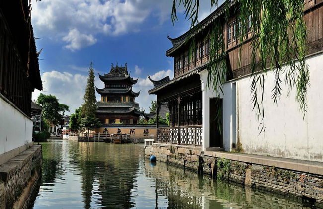Scopri la famosa città sull'acqua di Zhujiajiao - Tour di mezza giornata - Foto 5