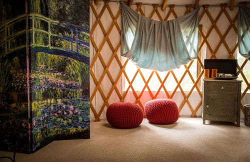 Tranquil Yurt Rental for Two with Soothing Interior on Ranch near San Luis Obispo - Foto 29