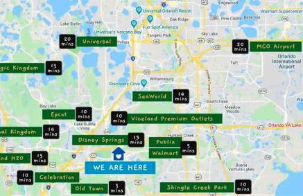 Beauty 4 miles to Disney 3Br 2Ba Pool Home - Foto 64