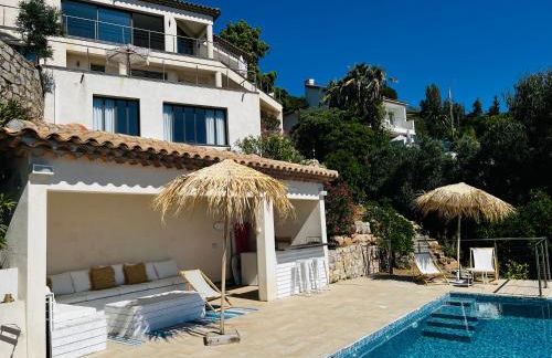 Villa Paradise Vue Mer Golfe de Saint Tropez 8 couchages - Foto 3