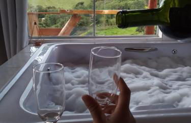 Chalé Som do Riacho e Chalé Riacho Sereno, com Hidromassagem e Lareira á 20 minutos de Gonçalves-MG - Photo 46