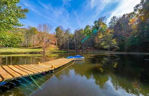 Modern Mountain Retreat~120ac~ Pond~Boat~Trails~FP - Foto 2
