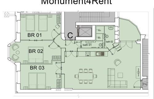 1,399 sq ft Historic Landmark, Checkpoint Charlie - Foto 12