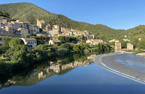 Roquebrun Villa with Pool - Foto 12